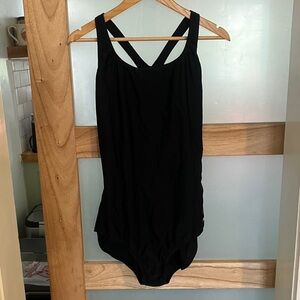 Size 16 long black speedo swimsuit